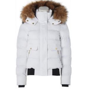 China Padded Womens Warm Waterproof Coat With High Shine Surface OEM Service supplier