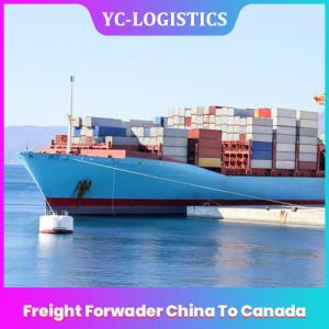 China Sea CIF Door DDP Express Freight Forwarder China To Canada supplier