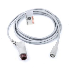 China Blood Pressure IBP Transducer Cable Reusable Multipurpose HP To MR supplier
