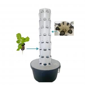Balcony Aeroponic Growing Towers Hydroponics Vertical Garden Systems Hydroponic Systems indoor Pineapple Planting Type  Vertical