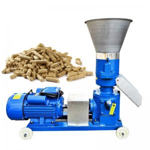 Sawdust Wood Pellet Mill Machine Crops Straw Bagasse Biomass 12mm