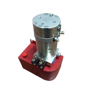 China Vertical Mounting 12 Volt DC Hydraulic Power Units 210 bar for fork lift with different speed wholesale
