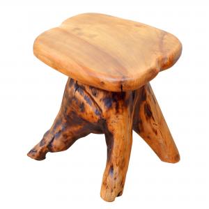 China Tree Like Root 0.135m3 Household Decorative Wood Stool Chinese Fir supplier