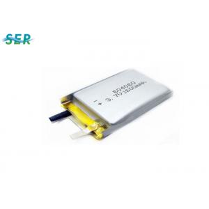 3.7 V Rechargeable Lithium Polymer Battery 1500mAh 604060 For Notebook Computer