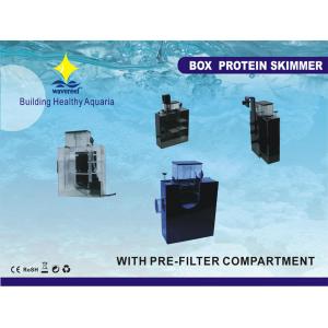 China 4W High Efficient 200L/h Box Internal Aquarium Protein Skimmers With Locking Suction Cup supplier