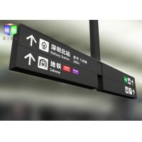 China Advertising Aluminum Custom Light Box Signs , Right Angle Large Lightbox on sale
