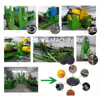 China Customized Waste Tire Recycling Machine / Rubber Granules Production Line on sale