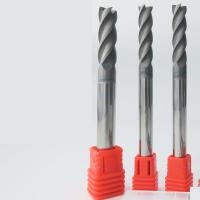 China Specification Of Solid Tungsten Carbide Corner Radius End Mills For Graphite on sale