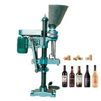 China Semi-Automatic DUOQI ZRTY-1F Glass Bottle Wine Cork ROPP Capping Machine for Red Wine on sale
