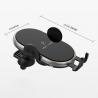 10W Black Suction Cup Qi Wireless Car Charger 5V 2A 75% Fast Charge