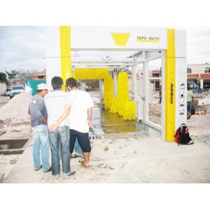 China Autobase car wash machine in global, lucky earth waterless car wash supplier