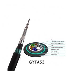 China ISO9001 GYTA53 Outdoor Underground Direct Burial Single Mode Fiber supplier