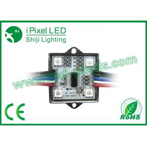 China 35Mm DMX Pixel 4LED 12v LED Pixel Module / Digital Full Color Rgb Led Module supplier