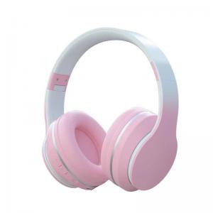 China Gradient Design Colorful Noise Cancelling Microphone Headset  Cartoon Earphones supplier