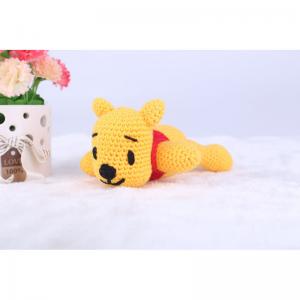 China Knitted Wool Toy Material Package Stuffed Plush, Wool Crafts Handmade Crochet, Doll DIY, Crocheted Toy supplier