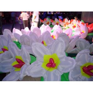 China Fashion Lotus Flower Inflatable Lighting For Floating Artificial Decorative supplier