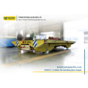 China Heavy Capacity Electric Pallet Rail Transfer Cart for Material Transship supplier