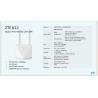 China 熱売 グローバルロック解除 ZTE K12 4G LTE 無線 Wifi6 ルータ CPE 4G SIM ルータ LAN RJ11 ポート サポート 音声通話 wholesale