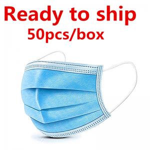 China Fringe Seal  FFP1 Dust Mask Folded High Air Permeability 50 Pcs Per Box supplier