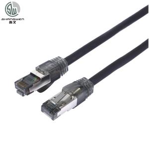 China Rj45 Plug Network Lan Cable 1000ft Cat8 FTP UTP SFTP Patch Cord Ethernet Cable supplier