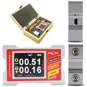 3.7V Charging Lithium Battery Precise MEMS Inclinometer , 2 Axis Angle Monitor