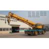XCMG 60 Ton Rough Terrain Boom Truck Crane For Warehousing Base Construction