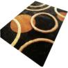 China waves circles polyester plush shaggy carpet home rug soft decoration colors available wholesale