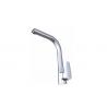 Square Polished Chrome Kitchen Sink Water Faucet Mixer Taps with Single Handle