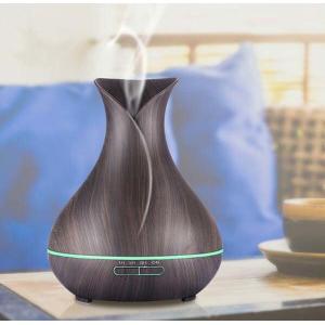 China Aroma Essential Oil Diffuser, 400ml Aromatherapy Diffuser Ultrasonic Cool Mist Humidifier with Color LED Light supplier