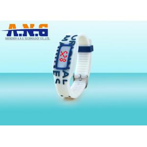 Waterproof NFC wristbands S50 , Rfid Silicone Bracelet for Amusement Park