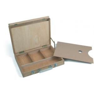 Beech / Elm / Pine Sturdy Art Storage Containers With Plywood Palette