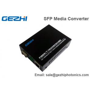 China Ethernet de gigabit de convertisseur de médias de fibre des composants 25km d'optique de 10/100M Single Mode Fiber double wholesale