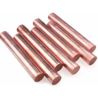 China C11000 Copper Bar Rod Dia 2 - 90mm Round Hard 99.9% Pure on sale