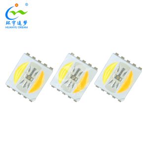 China SMD 5050 RGBCW 5IN1 LED Chip 0.4W for Stage Lighting wholesale