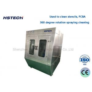 China 28KW PCB Ultrasonic Stencil Cleaner Hot Air Drying Stepper Motor Control Water-Based Stencil Cleaner supplier