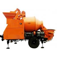 China Portable C3 8Mpa Concrete Mixing Pump Trailer Mounted on sale