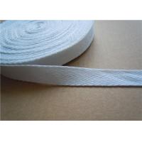 China 20mm White Non Elastic Tape Trim , Sewing Double Fold Bias Tape on sale