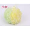 China Varied Colors Shower Puff Ball Cleaning Body Benefits With SGS Certification wholesale