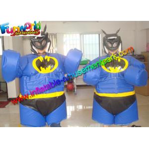 China Batman Dress Up Games Clothes / Blow Up Sumo Suits With Air Mat supplier
