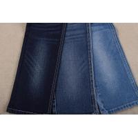 China Cotton Polyester Viscose Spandex Denim Fabric 58/59 Dark Blue on sale