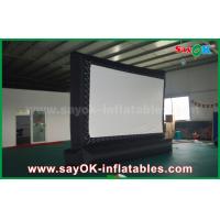 China Inflatable Cinema Screen Outdoor Giant  Inflatable Movie Screen Customized For Advertising / Amusement on sale
