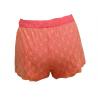China Silky Feeling Ladies Casual Shorts , Women'S Plus Size Elastic Waist Shorts Lace Layer wholesale