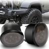 China Yellow Front Jeep Wrangler Turn Signal Lens , Smoke Len Jeep Wrangler Tail Lights wholesale