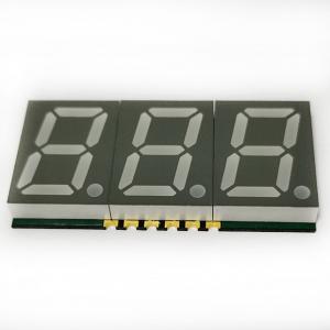 China 0.56 Inch 3 Digit SMD Blue 7 Segment Display Common Anode LED Digital Display supplier