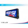 China P5mm Taxi Advertising Screens , Waterproof IP65 Taxi Top LED Display 192 X 64 Dot Resolution wholesale