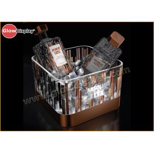 Stainless steel Ice Bucket for bar advertisement With Spray paint