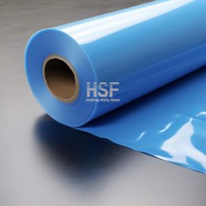 60 Micron Opaque Blue Coated PE Release Film Width Range Up To 2000mm
