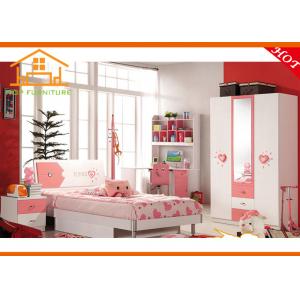 2016 High Quality pink complete kids bedroom Colorful Kid Car Bed Children Bedroom Bed For Two Children