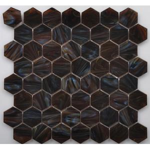 China Agglomerate Mosaic Tile with Hexagon Shape wholesale