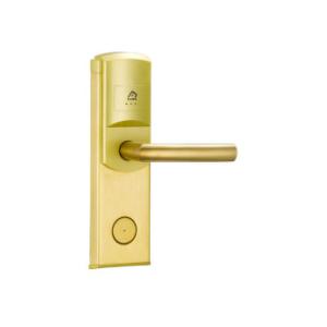 China Unibody design Hotel Electronic Door Locks / Golden Hotel Card Reader locks supplier